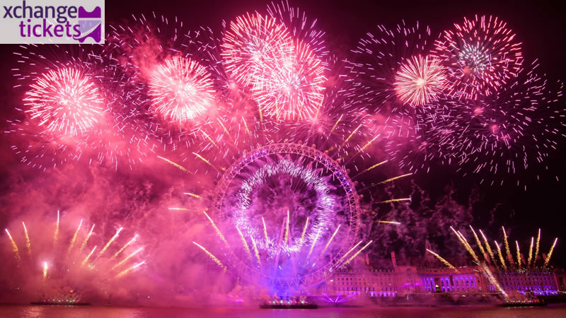 Sell London New Year Fireworks Tickets