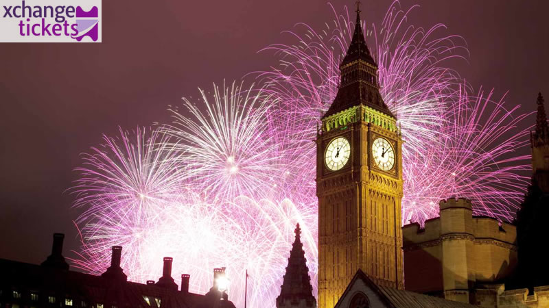 London New Year Eve Fireworks 2025 Tickets