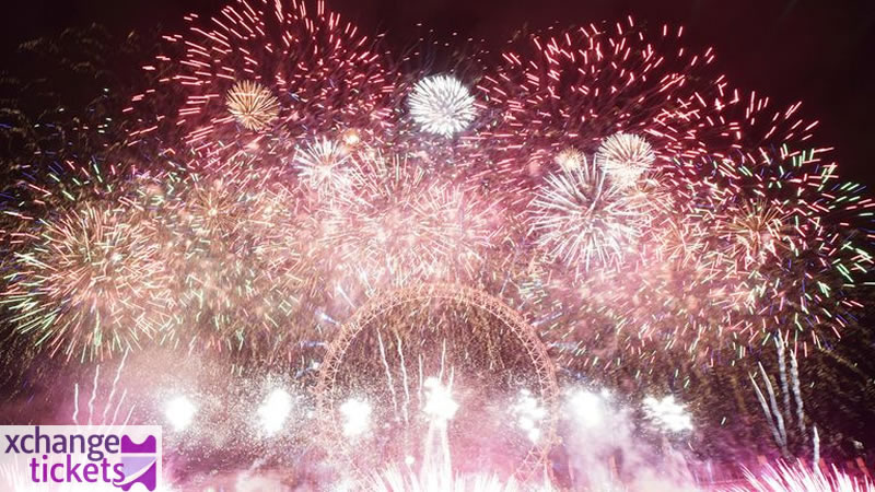 London New Year Eve Fireworks 2026 Tickets

