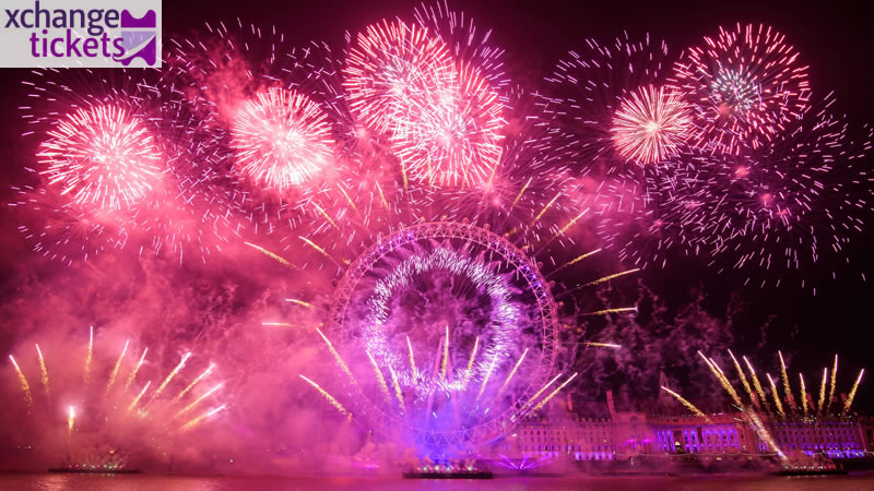 
London New Year Eve Fireworks Tickets | London Fireworks Tickets 2025 | London New Year Eve Fireworks 2025 Tickets