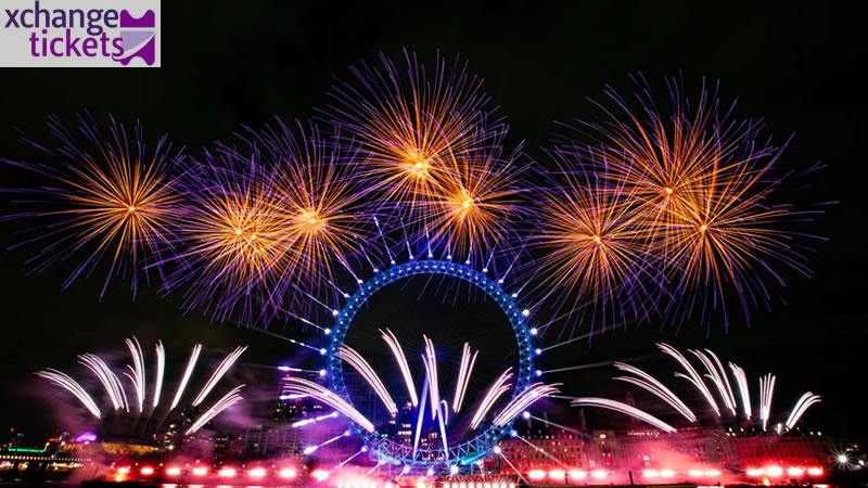 Fireworks, Bonfires, and City Lights