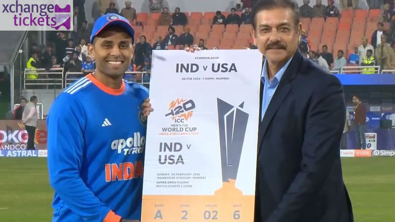 India Vs USA Tickets