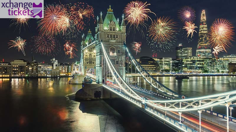 London New Year Eve Fireworks 2025 Tickets
