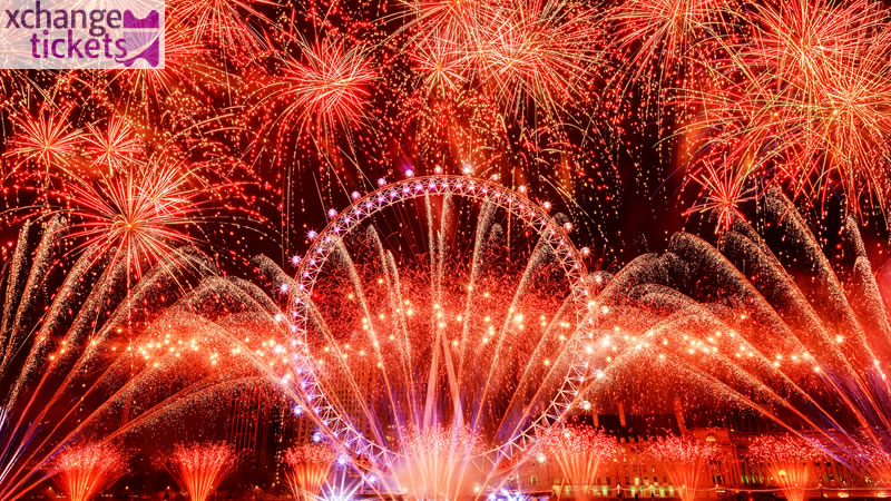 London New Year Eve Fireworks 2025 Tickets