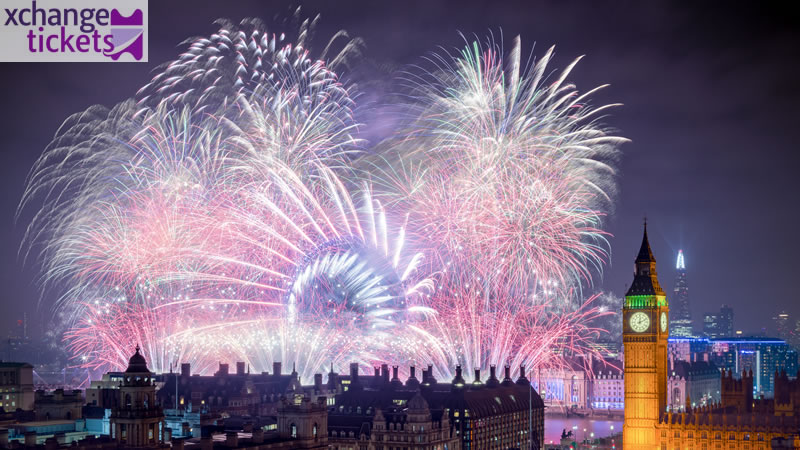 London New Year Eve Fireworks 2025 Tickets