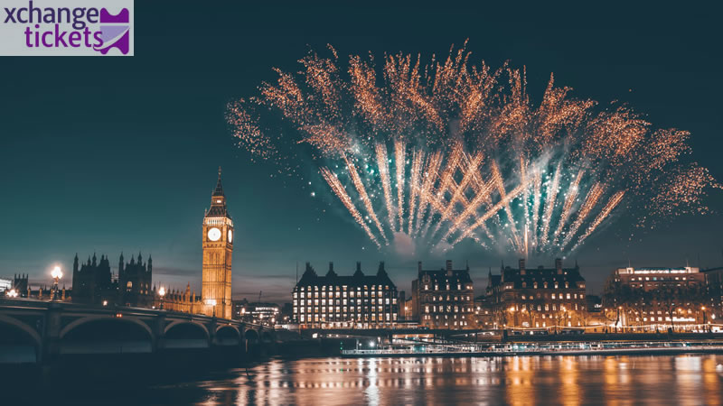 London New Year Eve Fireworks Tickets