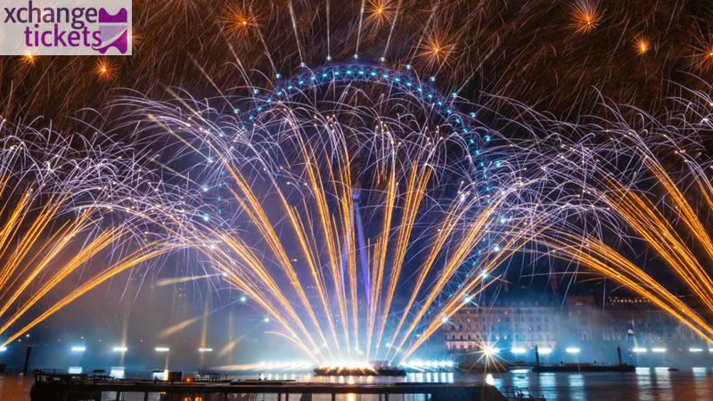 London New Year Eve Fireworks 2025 Tickets