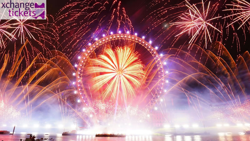 London New Year Eve Fireworks 2026 Tickets