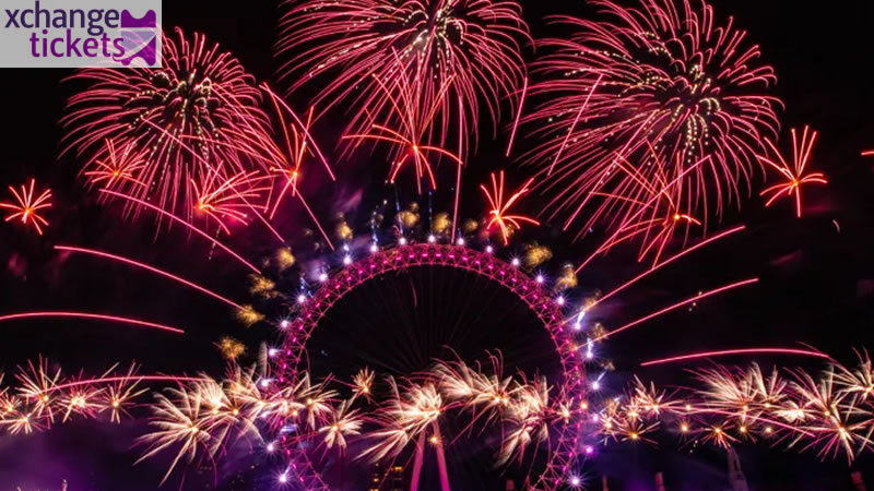 London New Year Eve Fireworks 2025 Tickets