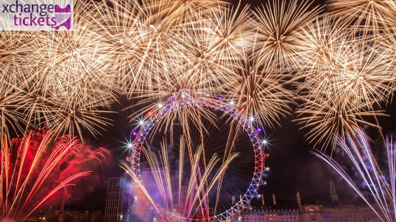 London New Year Eve Fireworks 2026 Tickets
