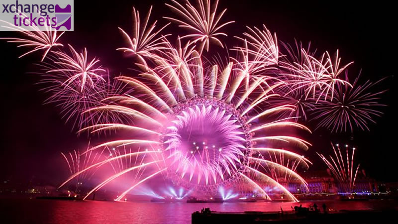 London New Year Eve Fireworks 2025 Tickets