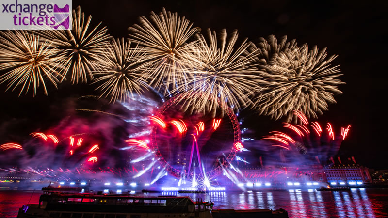 London New Year Eve Fireworks 2026 Tickets