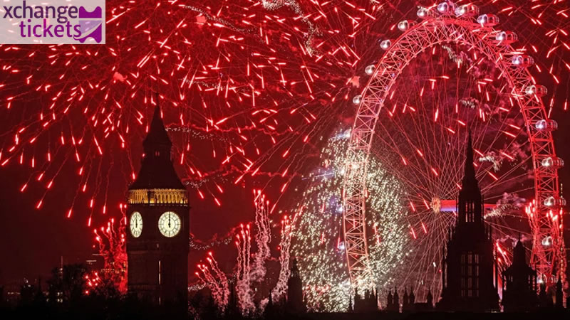 London New Year Eve Fireworks 2026 Tickets