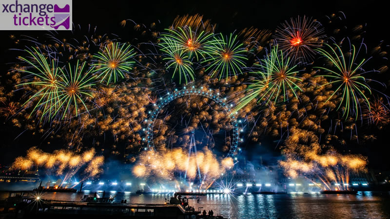 London New Year Eve Fireworks 2026 Tickets