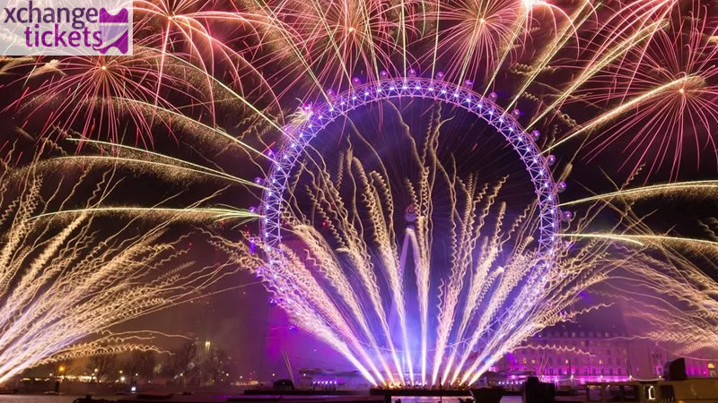 London New Year Eve Fireworks 2025 Tickets