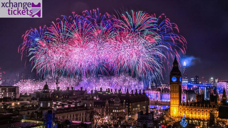 London New Year Eve Fireworks 2026 Tickets