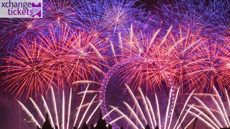 London New Year Eve Fireworks 2026 Tickets