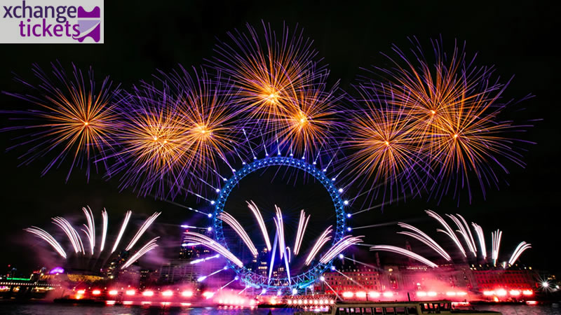London New Year Eve Fireworks 2026 Tickets
