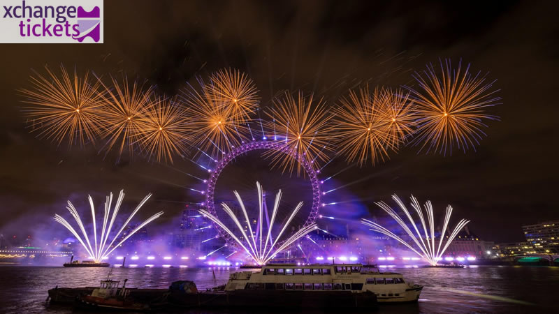 London New Year Eve Fireworks Tickets | London Fireworks Tickets 2025
