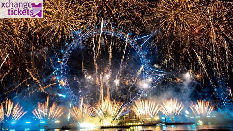 
London New Year Eve Fireworks Tickets | London Fireworks Tickets 2025