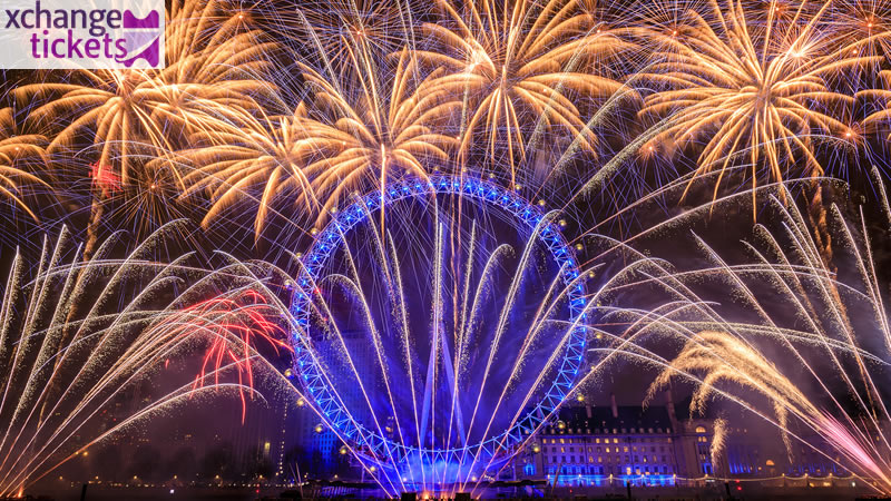 
London New Year Eve Fireworks Tickets | London Fireworks Tickets 2025 
