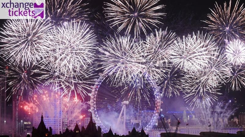 
London New Year Eve Fireworks 2026 Tickets | London Fireworks Tickets 2026