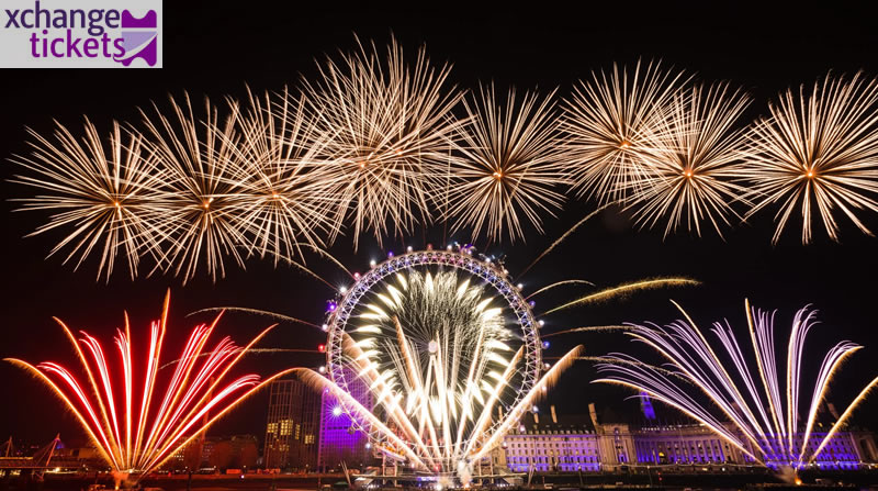 London Fireworks Tickets 2026 | Sell London New Year Fireworks Tickets