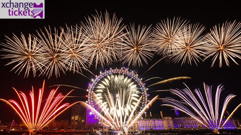 London New Year Eve Fireworks 2025 Tickets