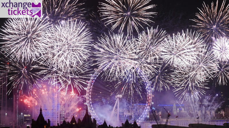 London Fireworks Tickets 2025 | London New Year Eve Fireworks 2025 Tickets