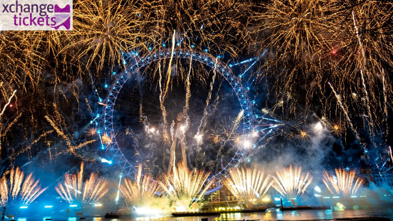 London New Year Eve Fireworks 2026 Tickets