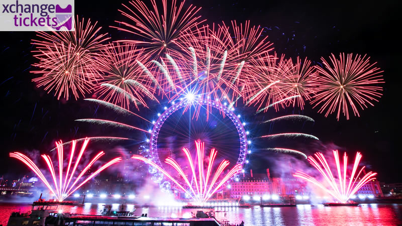 London New Year Eve Fireworks Tickets