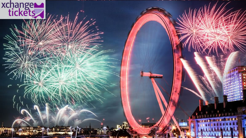 Sell London New Year Eve Fireworks Tickets