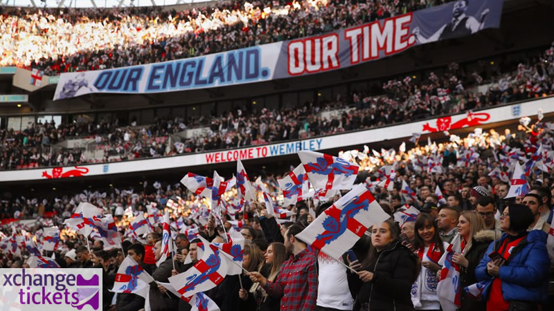 Secure your England Football Friendlies tickets for Wembley March 2026
