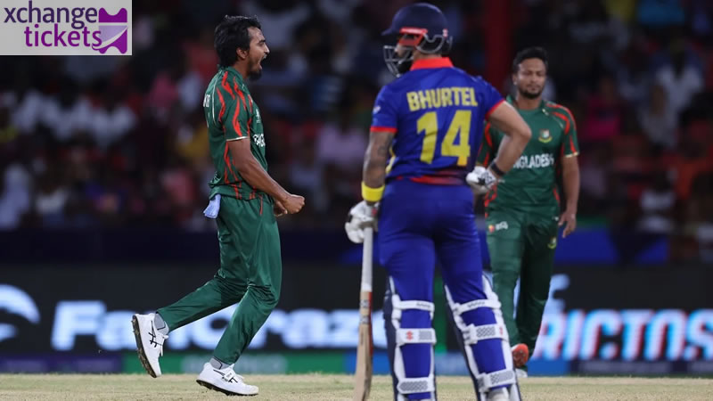 T20 World Cup Tickets | T20 World Cup 2026 Tickets | Bangladesh Vs Nepal Tickets