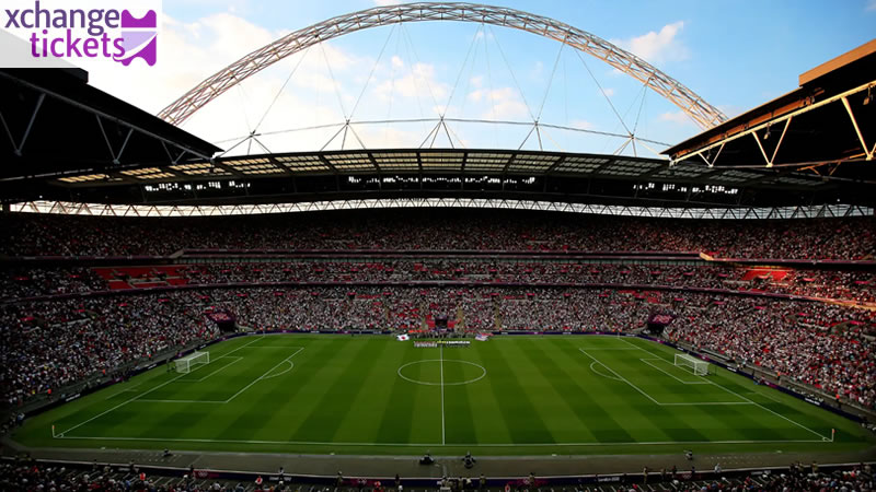 Wembley Stadium packed for England vs Japan and England vs Uruguay friendly matches 2026