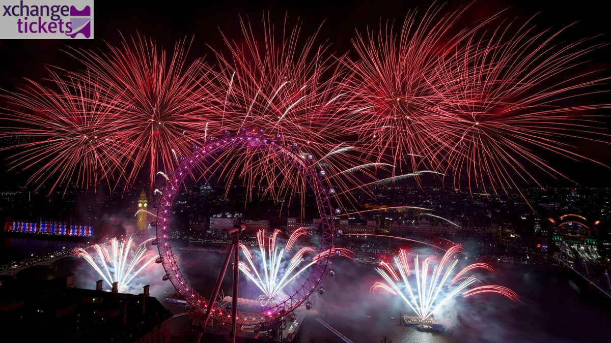 London New Year Eve Fireworks Tickets | London Fireworks Tickets 2026 | London Fireworks Tickets 2027 | Sell London New Year Fireworks Tickets