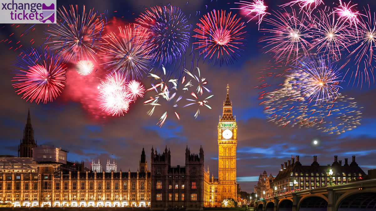 London New Year Eve Fireworks Tickets | London Fireworks Tickets 2026 | London Fireworks Tickets 2027 | Sell London New Year Fireworks Tickets