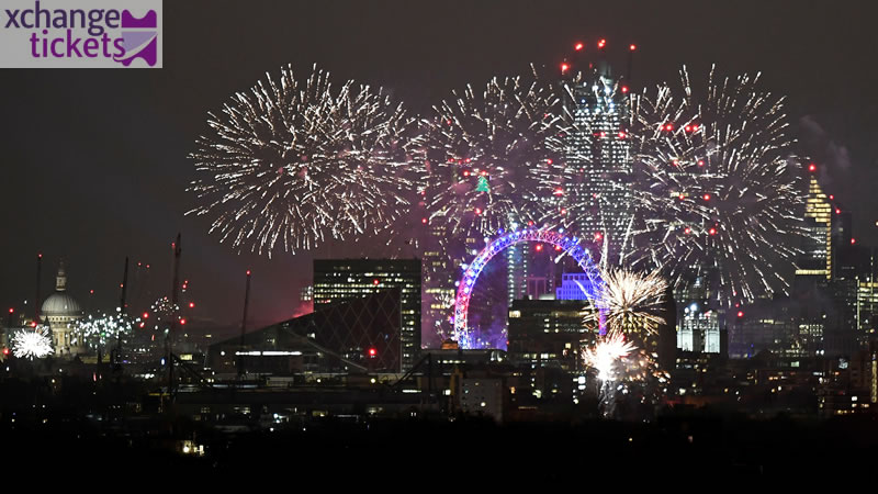 London Fireworks Tickets | London New Year Eve Tickets