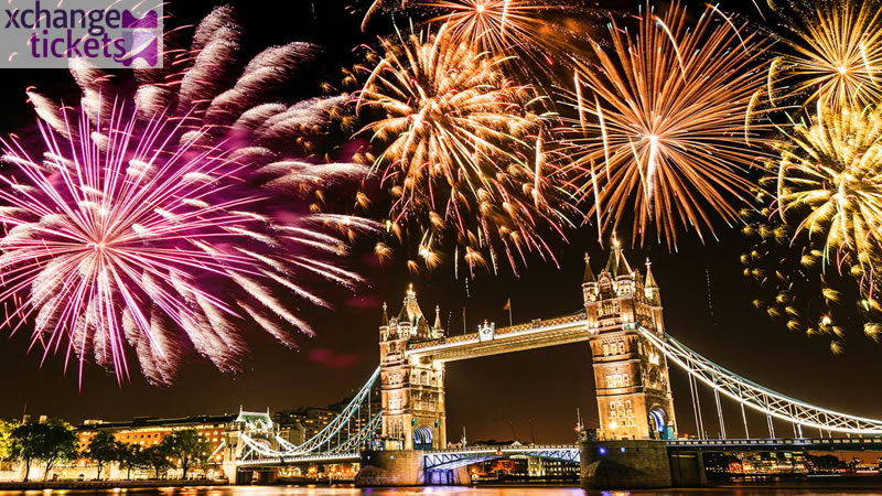 London Fireworks Tickets | London New Year Eve Tickets