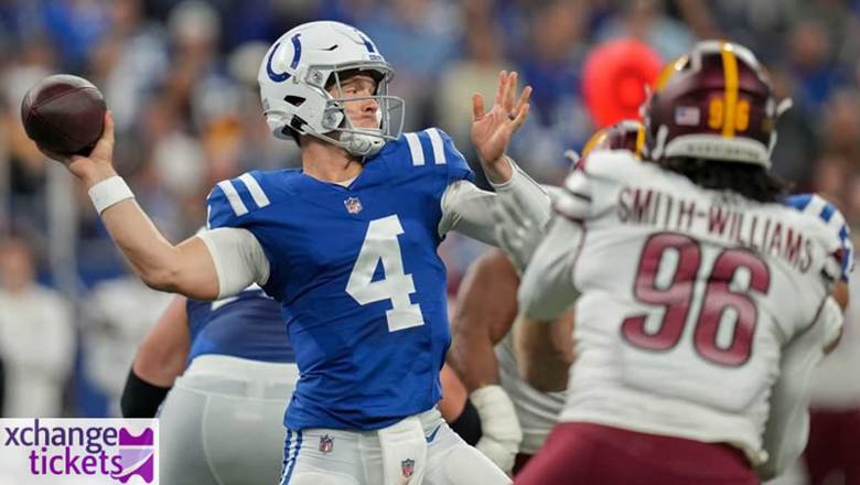 NFL 2026 Tickets | Indianapolis Colts Vs Washington Commanders Tickets