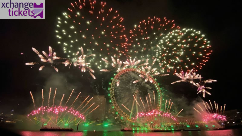 Sell London New Year Eve Fireworks Tickets | London New Year Eve Fireworks 2026 Tickets
