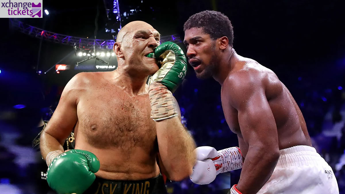Anthony vs Tyson Tickets | Sell Anthony Joshua vs Tyson Fury Tickets