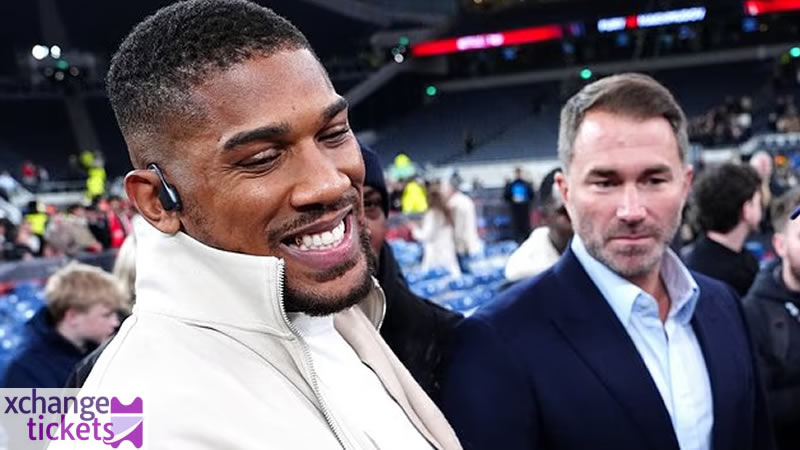 Anthony vs Tyson Tickets | Sell Anthony Joshua vs Tyson Fury Tickets