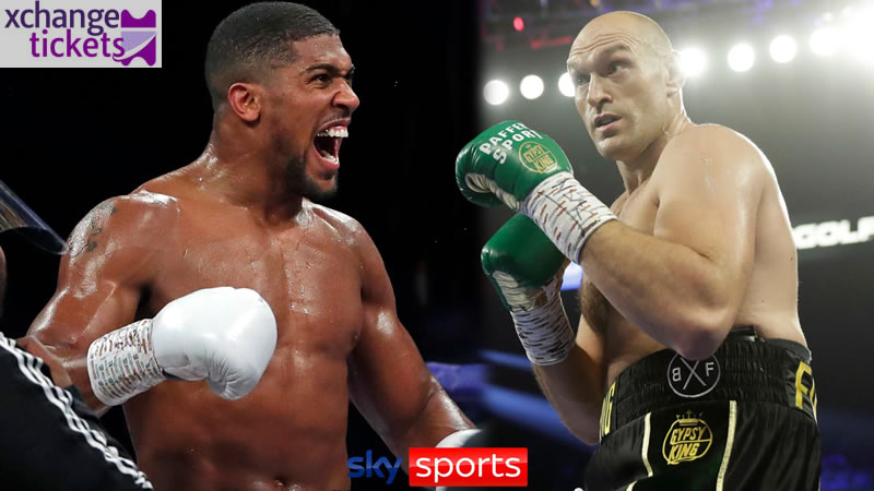 Anthony vs Tyson Tickets | Sell Anthony Joshua vs Tyson Fury Tickets