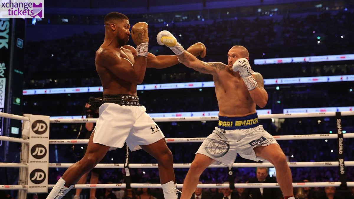 Anthony vs Tyson Tickets | Sell Anthony Joshua vs Tyson Fury Tickets