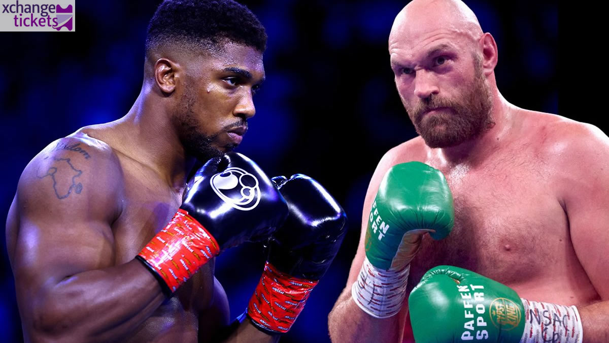 Anthony vs Tyson Tickets | Sell Anthony Joshua vs Tyson Fury Tickets