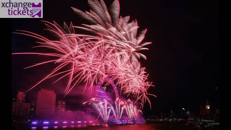 
London New Year Eve Fireworks Tickets | London Fireworks Tickets 2026