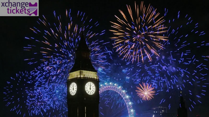 
London New Year Eve Fireworks Tickets | London Fireworks Tickets 2026
