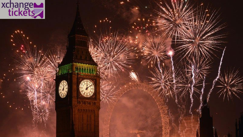 London New Year Eve Fireworks Tickets | London Fireworks Tickets 2026