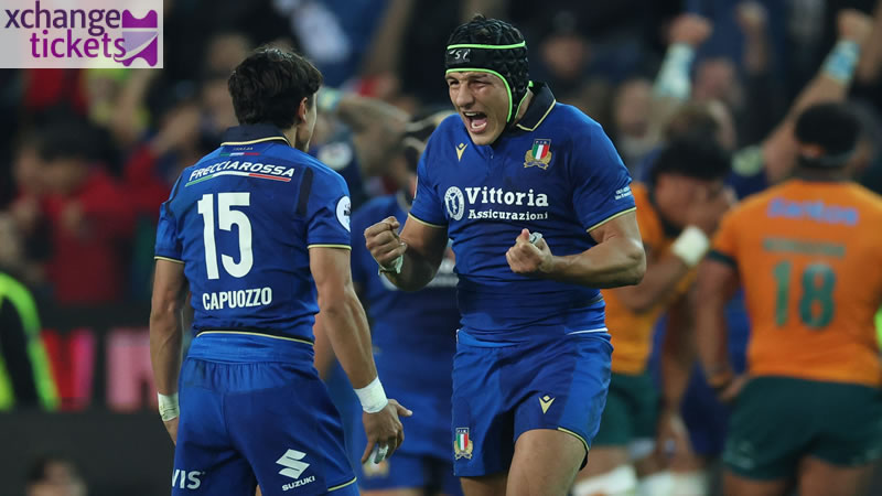 Italy vs Georgia| South Africa Vs Italy Tickets | Italy vs Romania Tickets
